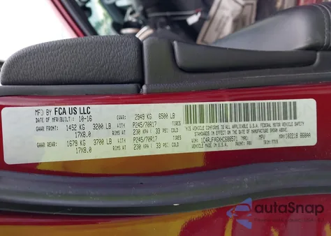 2017 Jeep Grand Cherokee Laredo 4X4 from USA, damaged, VIN 1C4RJFAGXHC688571